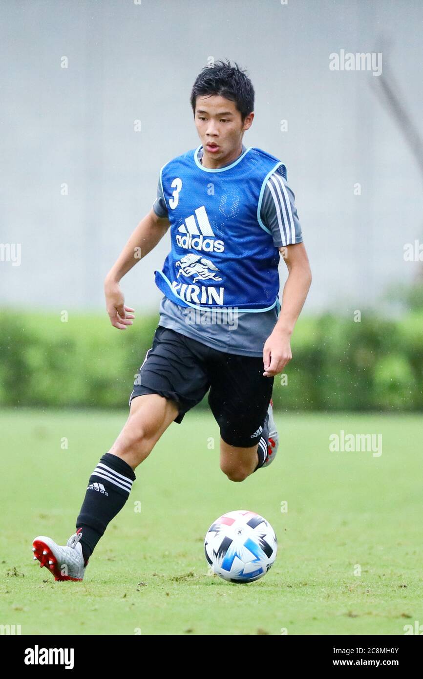 Chiba Japan 25th July Yuta Ueda Jpn Football Soccer U16 Japan National Team Training Camp Chiba Japan 25th July Yuta Ueda Jpn Football Soccer U16 Japan National Team Training Camp