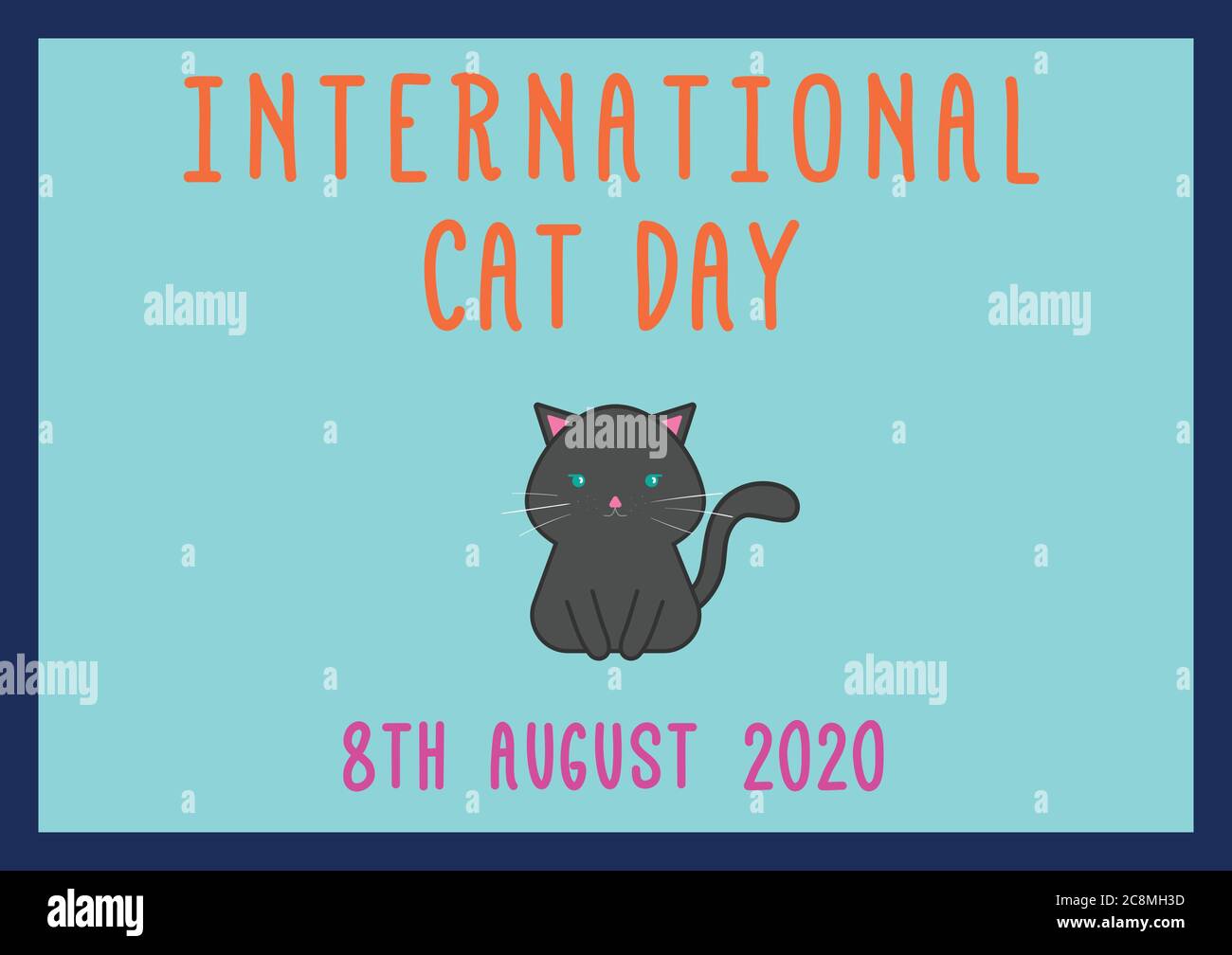International cat day vector illustration Stock Vector Image & Art Alamy