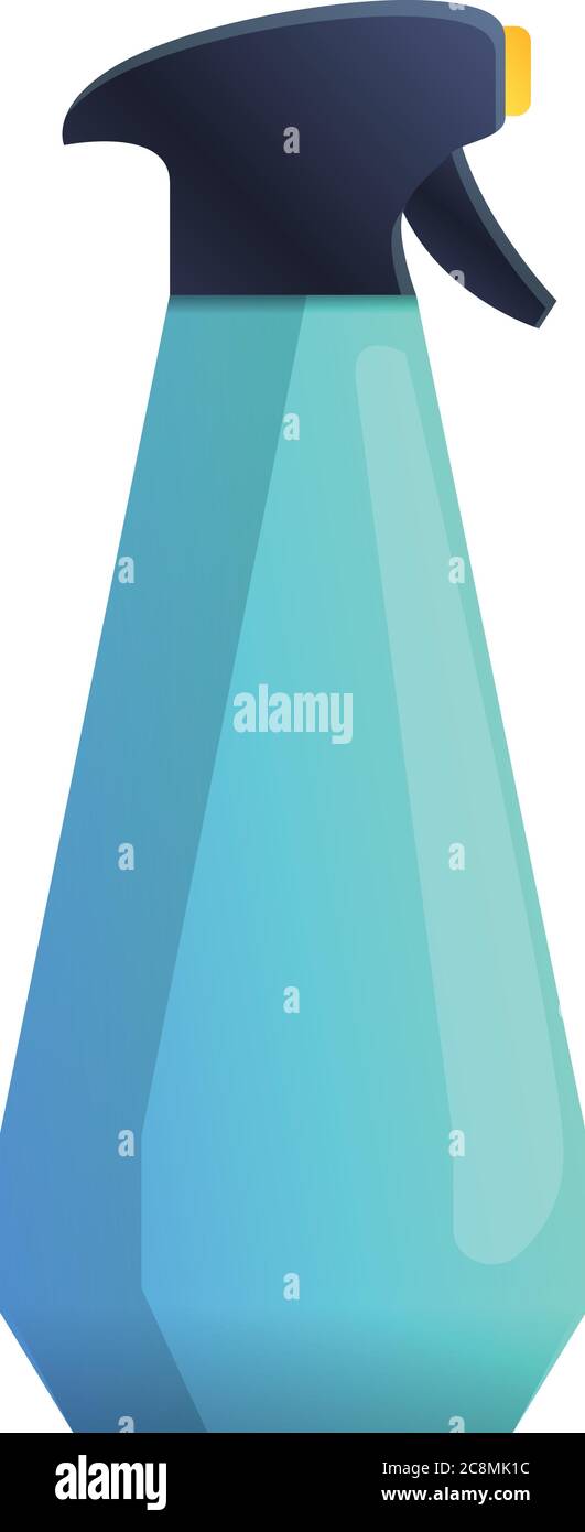 Dressing room water spray bottle icon. Cartoon of dressing room water