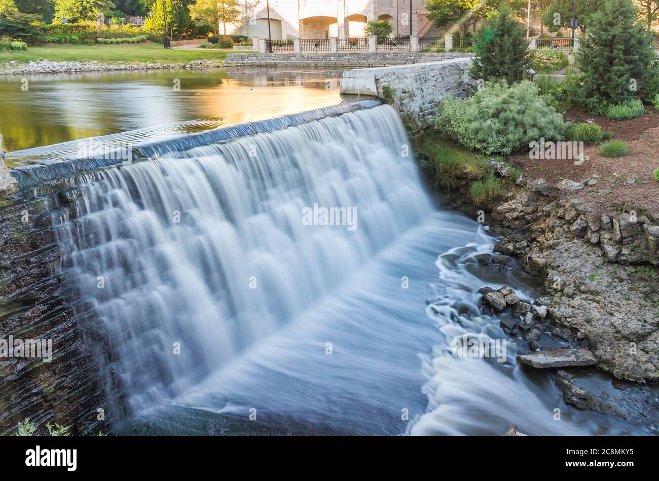 Menomonee river in menomonee falls hires stock photography and images