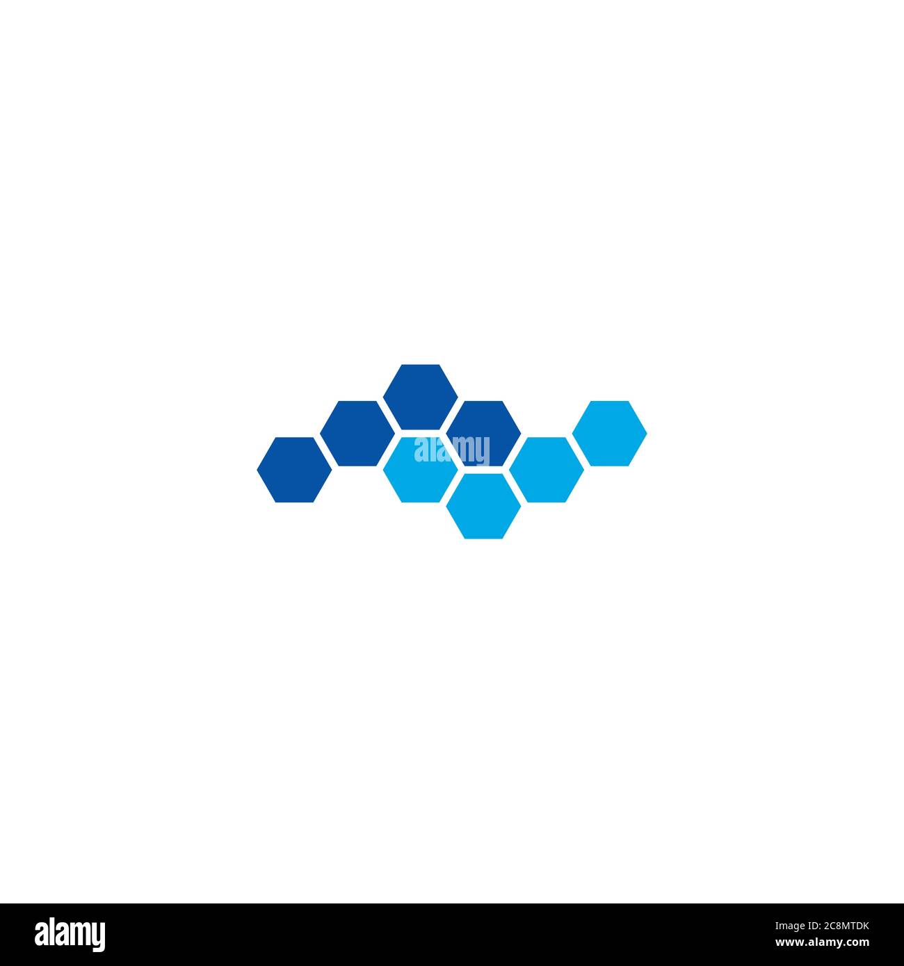 Group of Hexagons logo / icon design Stock Vector Image & Art - Alamy