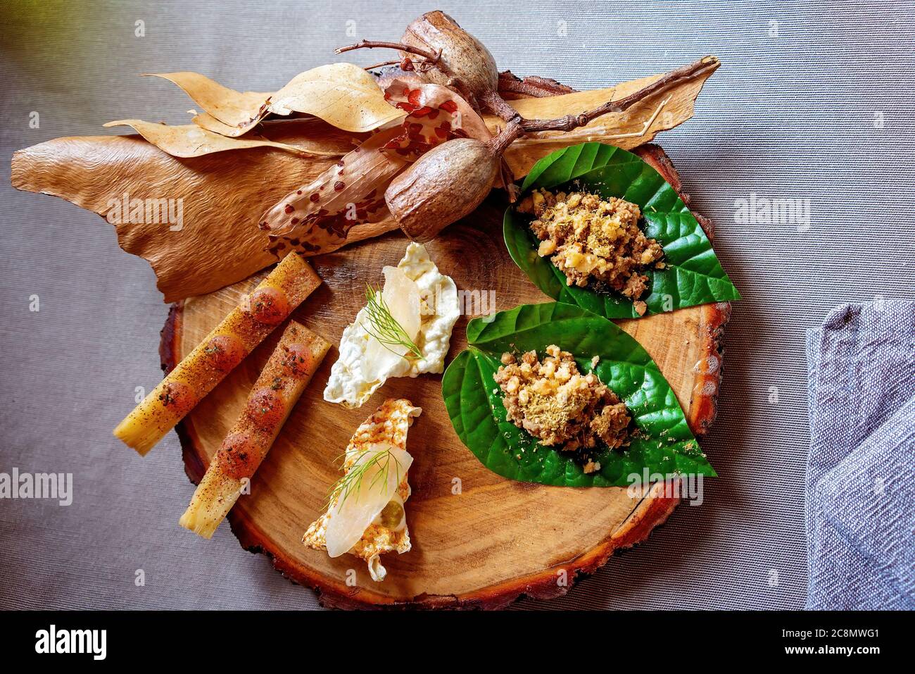 Green ant eggs bush tucker