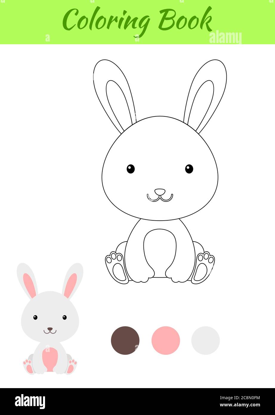 Featured image of post Rabbit Coloring Pages For Preschoolers