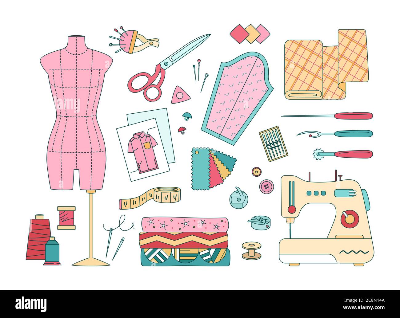 Mannequin cloth wearing Stock Vector Images Alamy