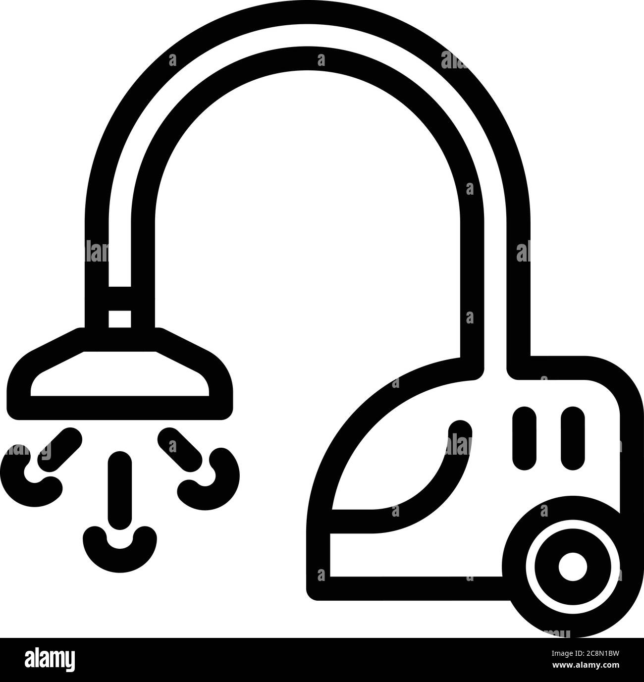 Care steam cleaner icon, outline style Stock Vector Image & Art Alamy
