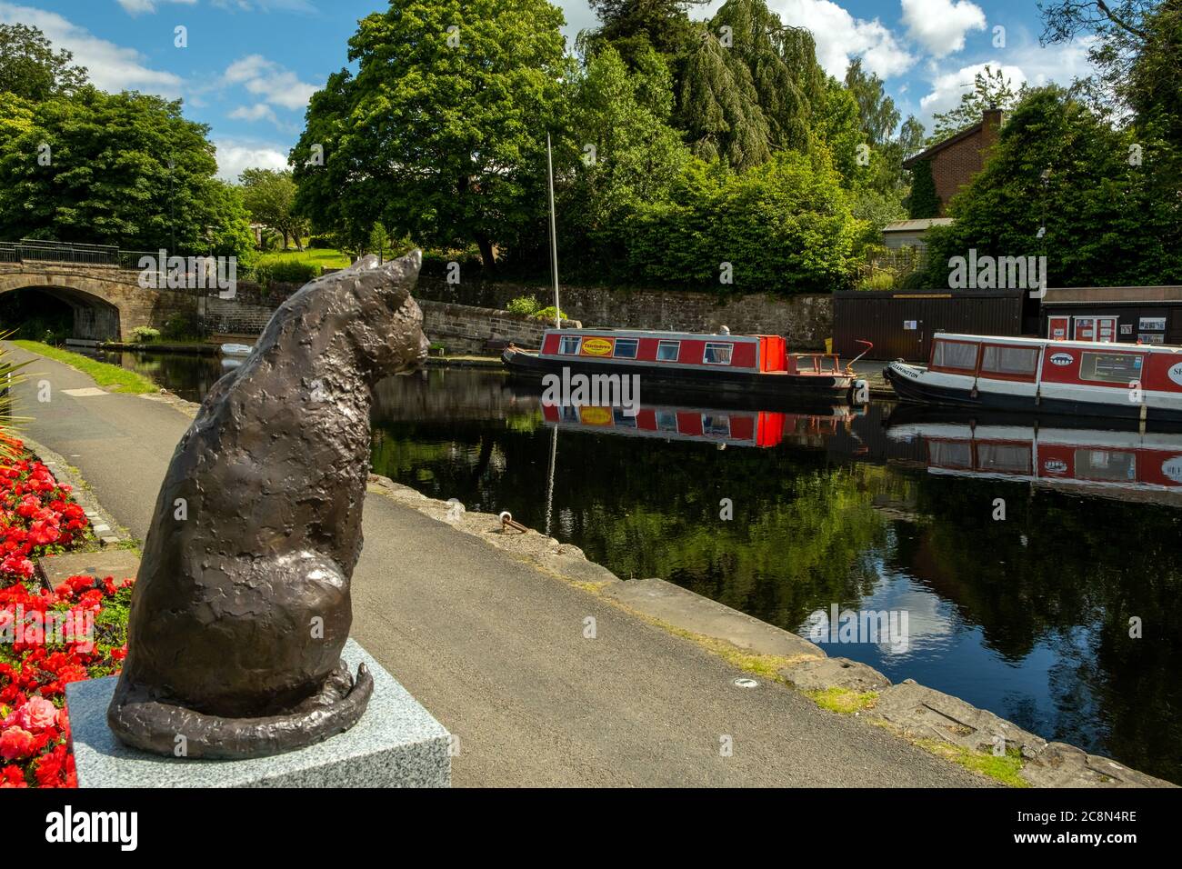 Union Canal, Linlithgow, Scotland, UK Stock Photo