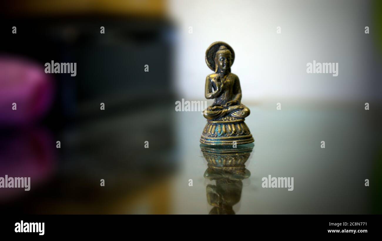 Antique Bronze Statues of Buddha.Original old and bronzebuddhastatues