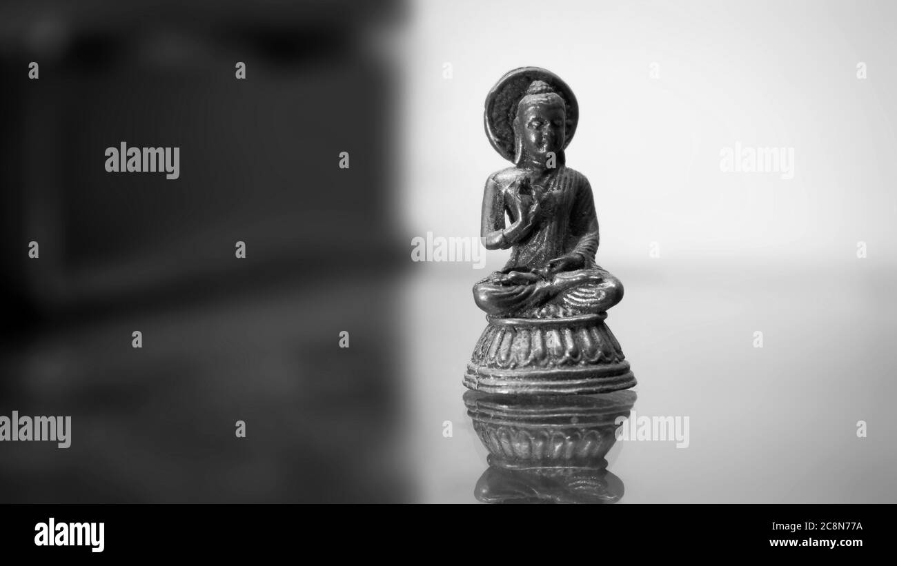 Antique Bronze Statues of Buddha.Original old and bronzebuddhastatues