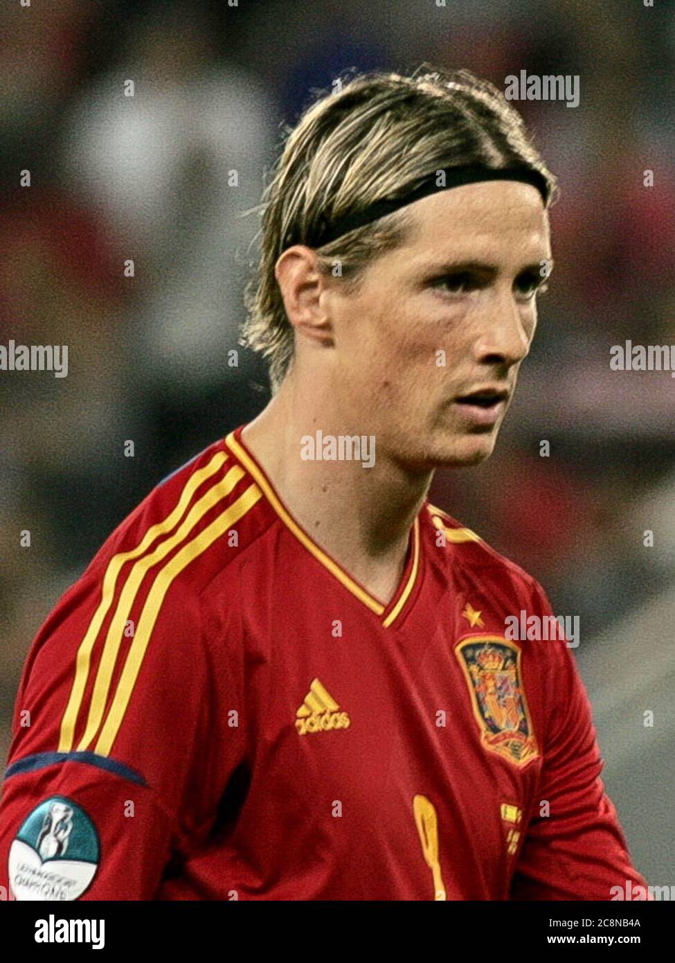 Fernando Torres During the Euro 2012, France - Spain on June 23