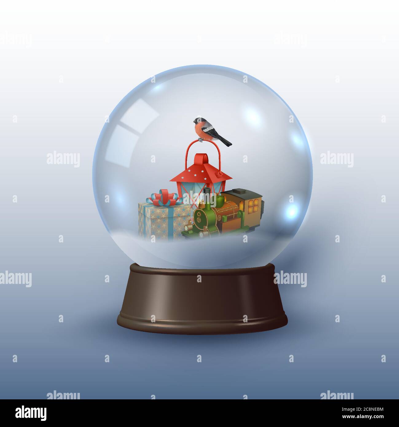 Vector Snow Globe Stock Vector Image & Art Alamy