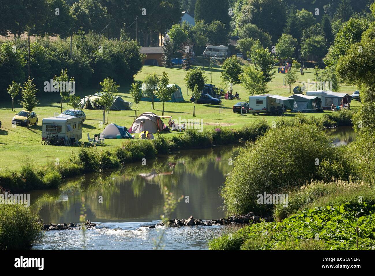 Luxembourg camping hi-res stock photography and images - Alamy