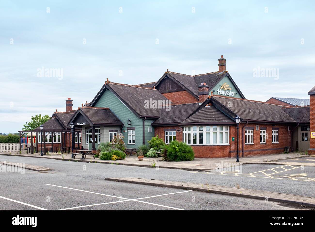 Harvester Salt Cellar restaurant in Middlewich Cheshire UK Stock Photo