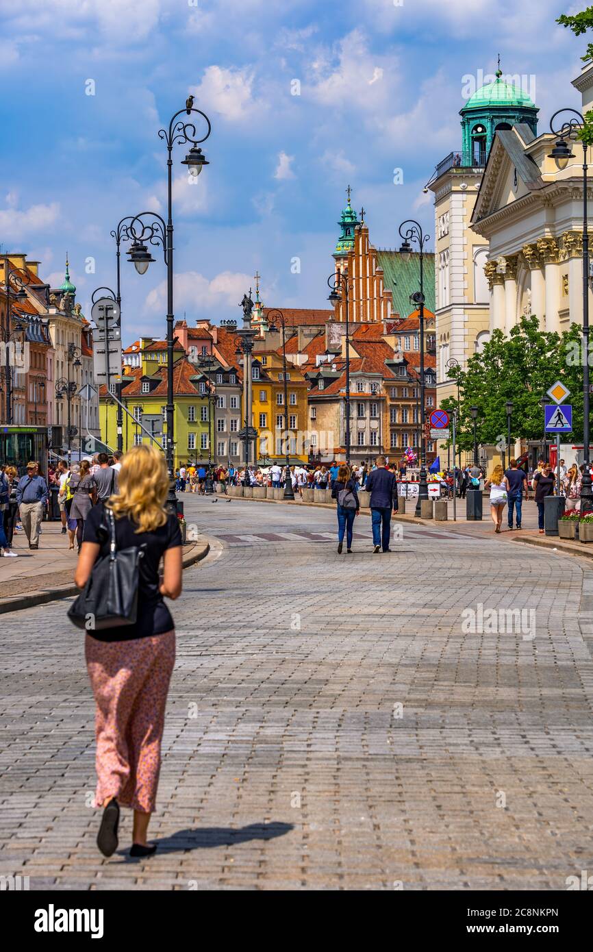 Warsaw Royal Route High Resolution Stock Photography And Images Alamy