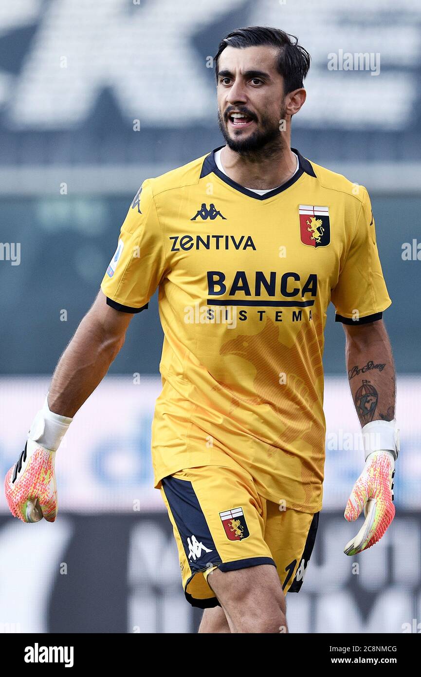 Mattia Perin of Genoa CFC editorial stock image. Image of european -  43831929