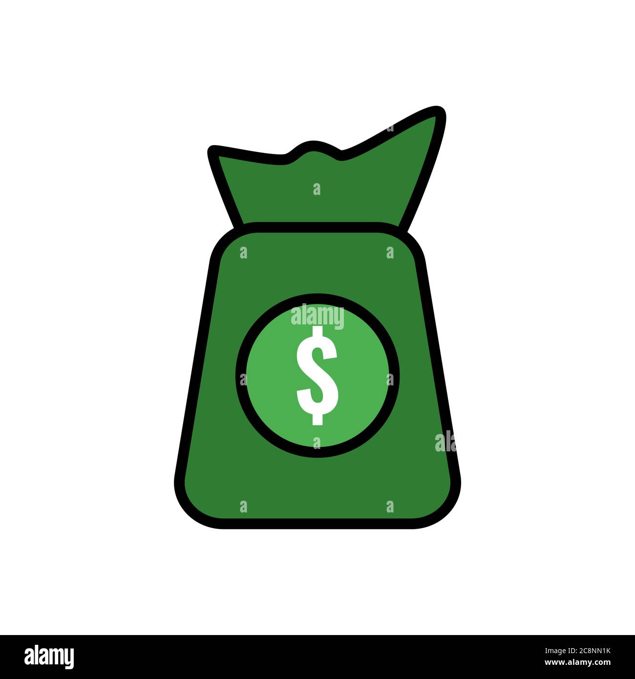 Money clipart black and white hi-res stock photography and images - Page 2  - Alamy