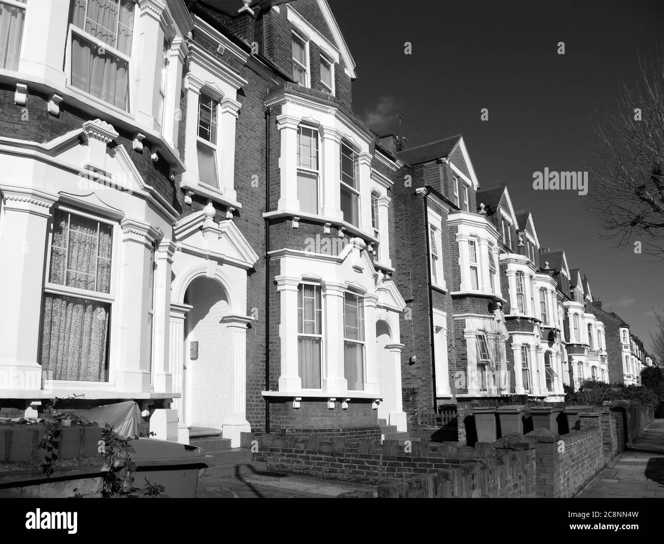 Edwardian home london Black and White Stock Photos & Images - Alamy