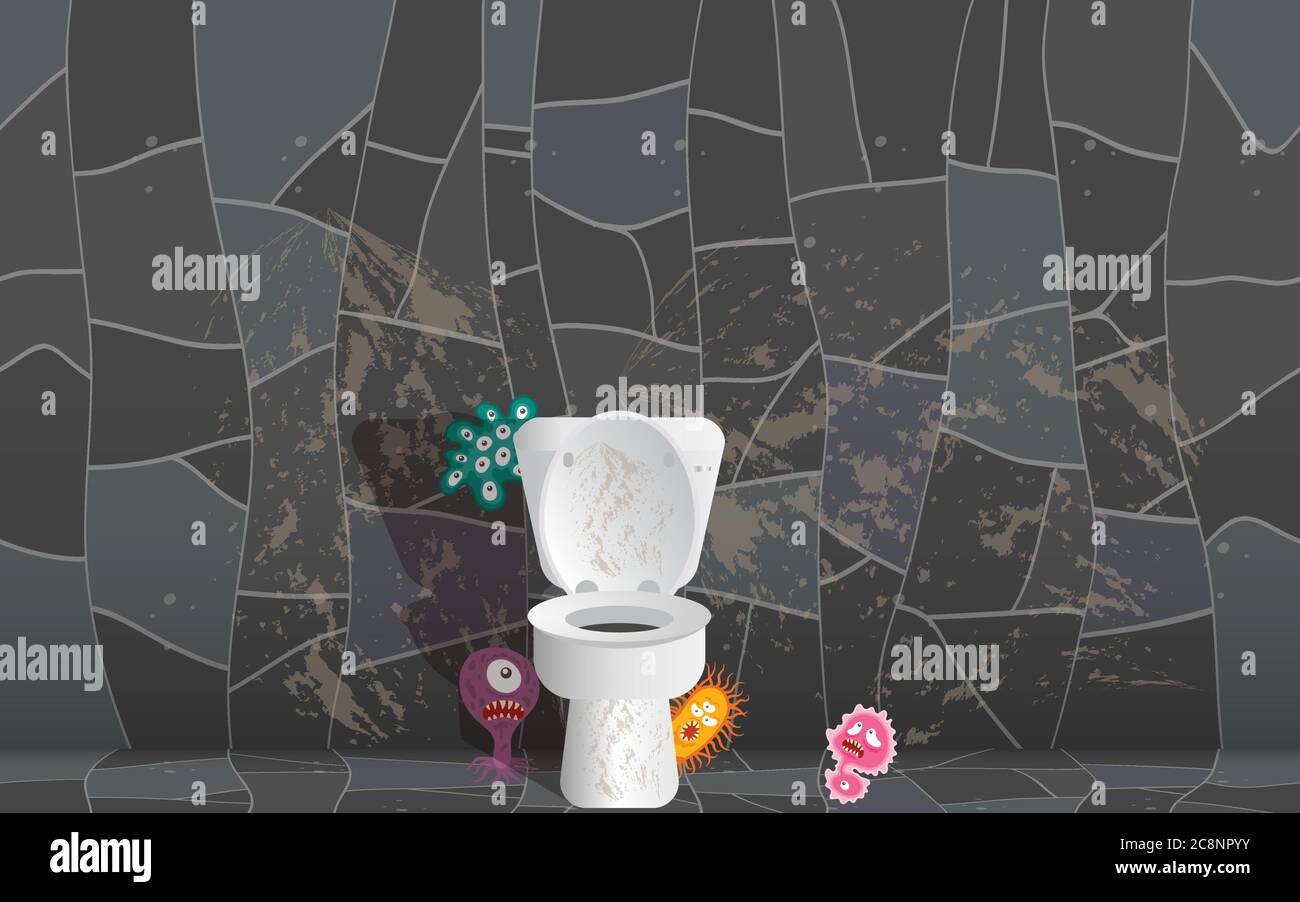 disease and germs in the toilets Stock Vector Image & Art Alamy