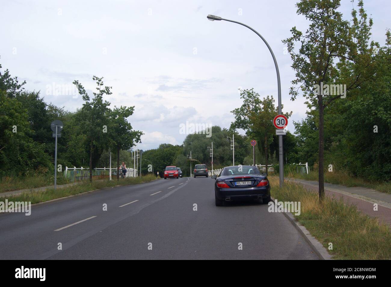 Spektebrücke an der Straße Am Kiesteich im Falkenhagener Feld