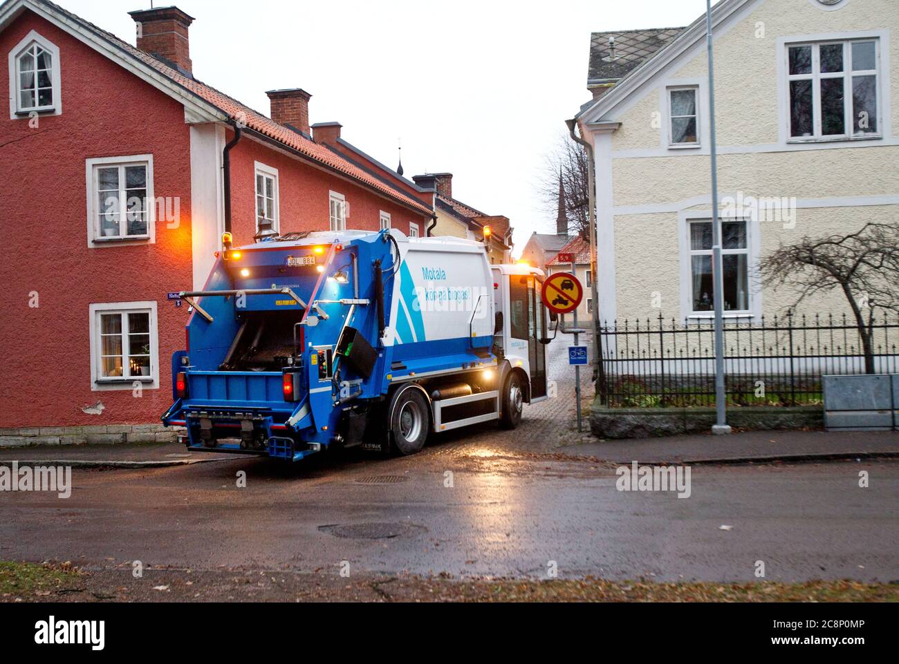 A waste collector, also known as a dustman, binman (in the UK