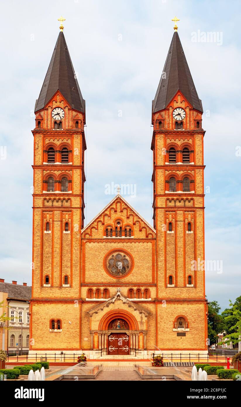Roman Catholic church Nyíregyháza Hungary Stock Photo