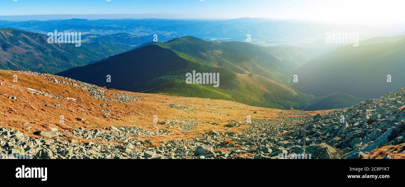 Mountain Tatras National Park Stock Photo