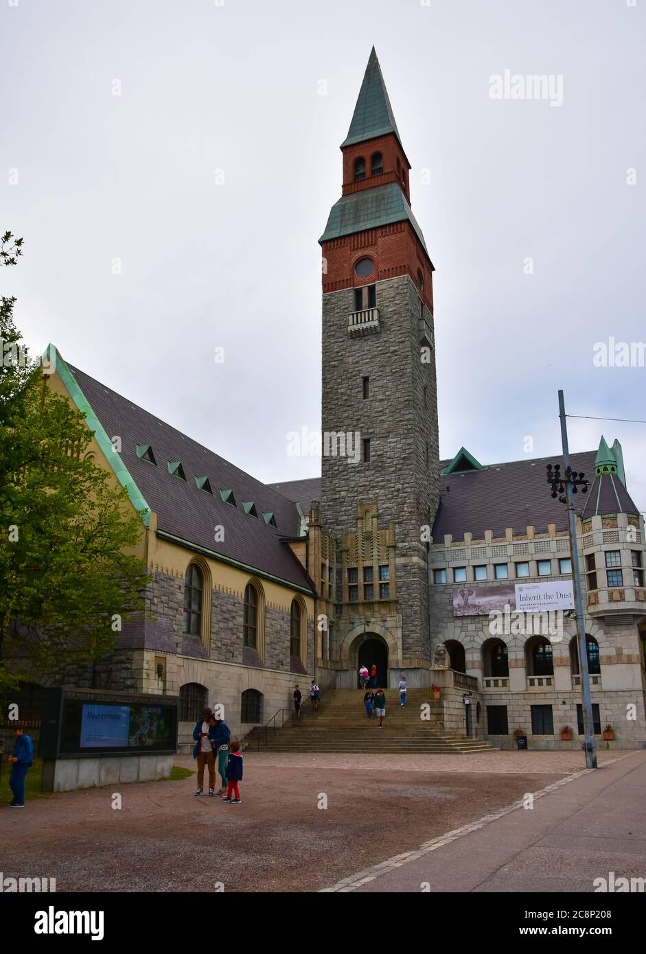 National Museum of Finland in Helsinki, the capital of Finland Stock ...