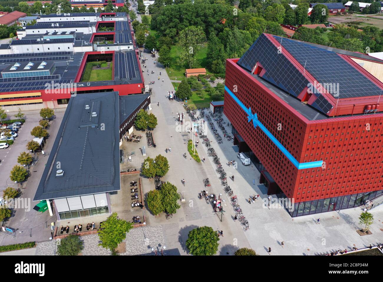 Linköping, Sweden 20190828 University House at Linköping University ...