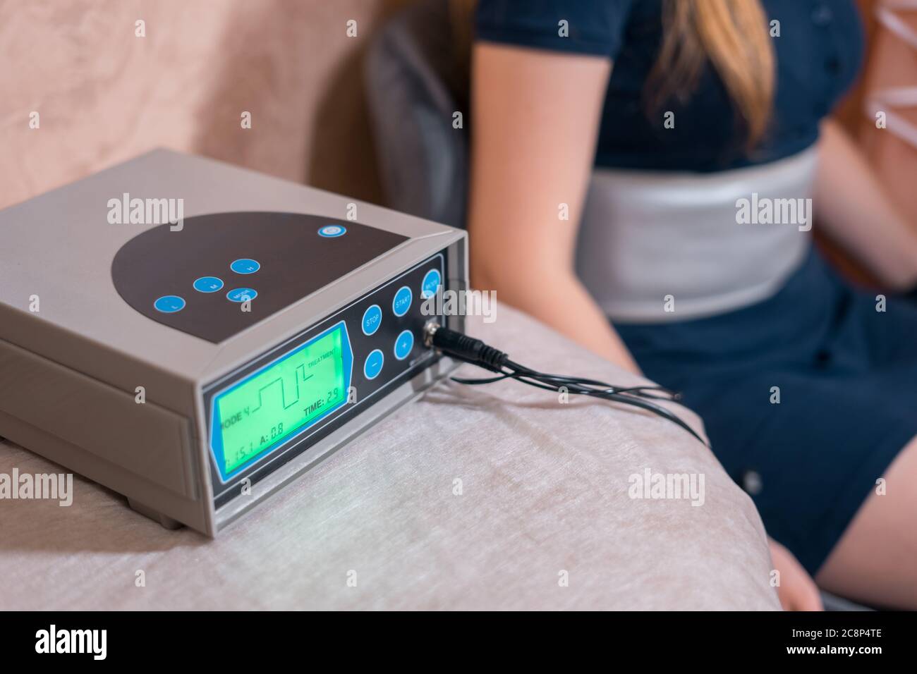 ionic cleansing detox machine at alternative medicine Stock Photo Alamy