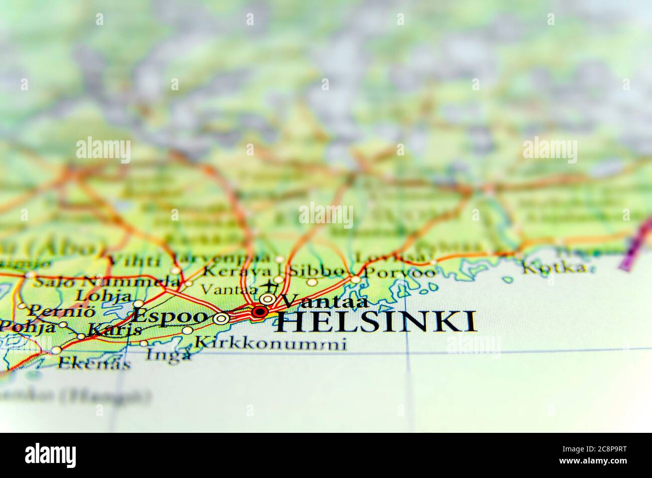 vantaa finland map