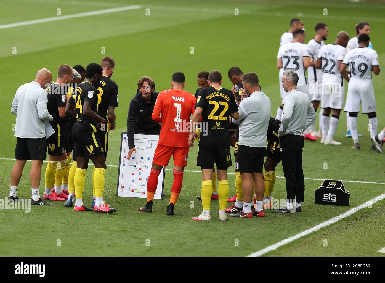Players Coach Board High Resolution Stock Photography And Images Alamy