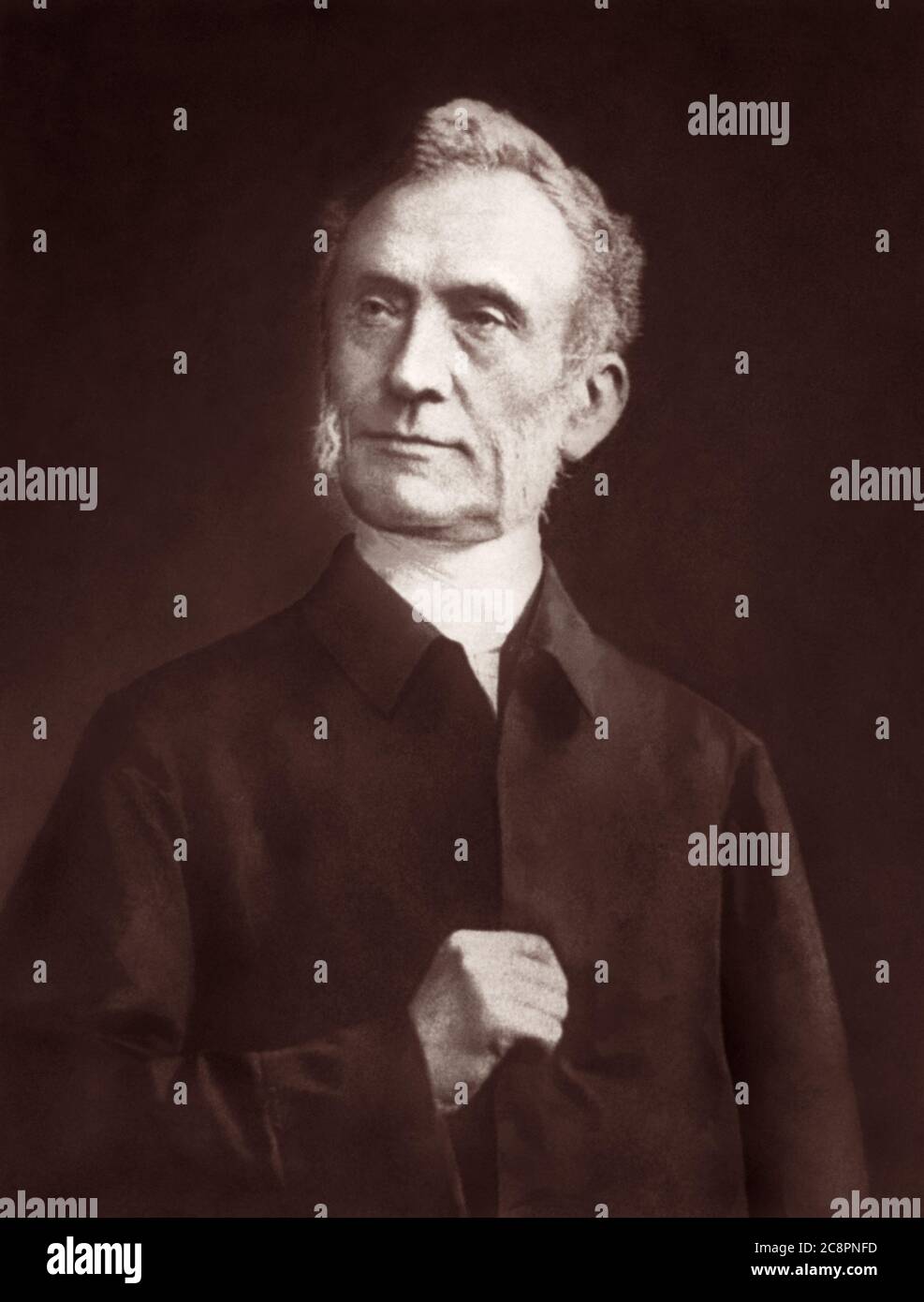 George Müller (1805-1898), a Christian evangelist, minister, and missionary, pioneered some of the earliest faith orphanage homes in Bristol, England in the 1830s. Relying on prayer and faith, rather than solicitation of funds from others, Müller would care for 10,024 orphans during his lifetime. He established 117 schools which offered Christian education to more than 120,000. Stock Photo