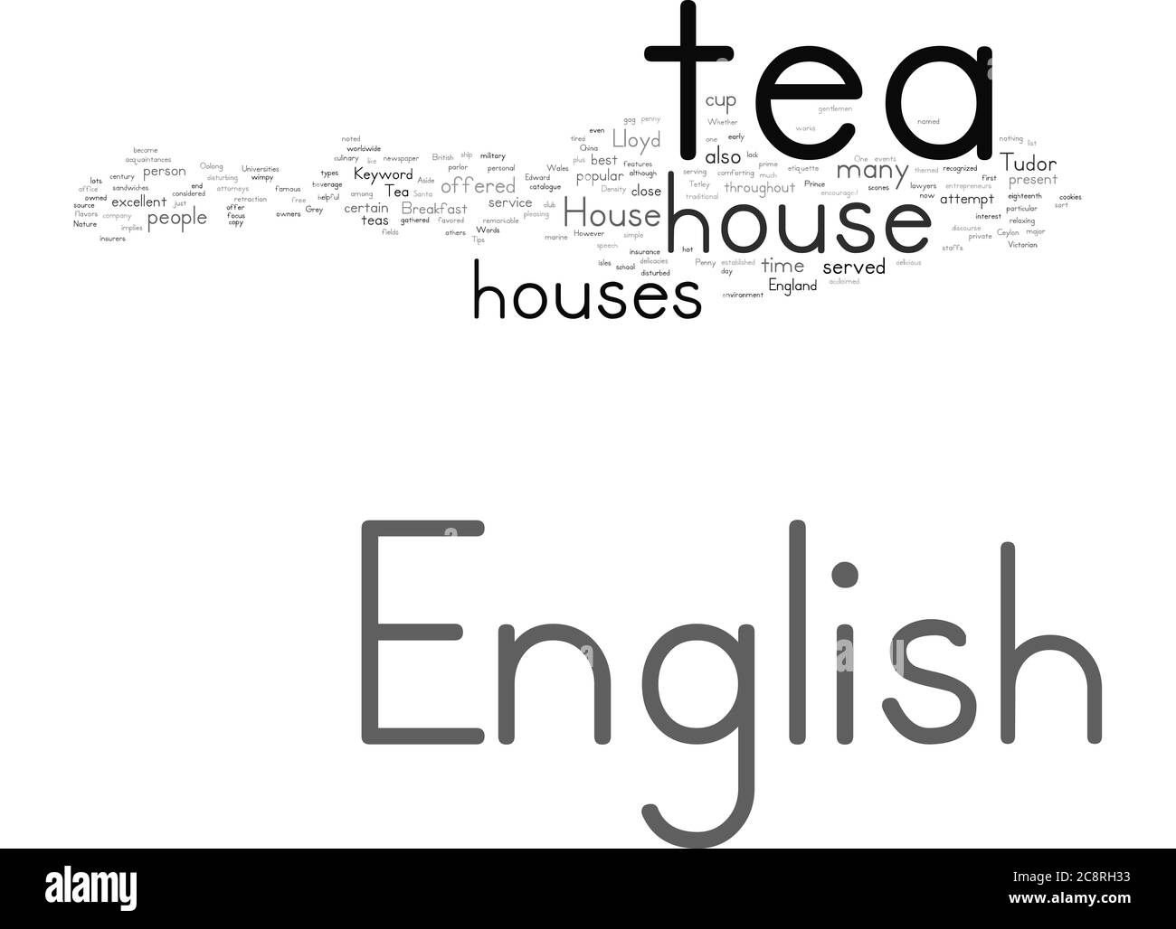 Word Cloud Summary Of The Nature Of English Tea House Article Stock Photo Alamy Word Cloud Summary Of The Nature Of English Tea House Article Stock Photo Alamy