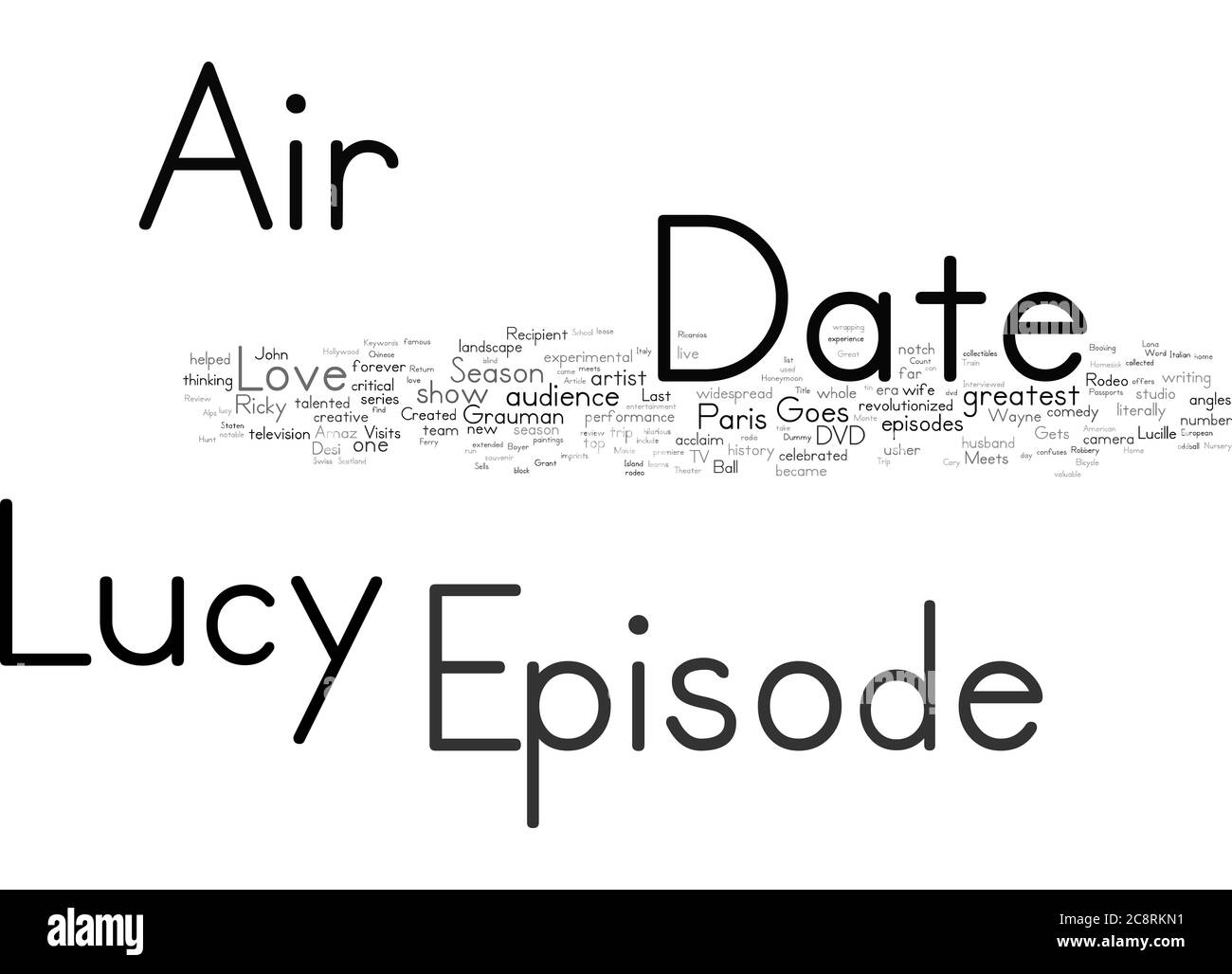 Word Cloud Summary Of I Love Lucy Season 5 Dvd Review Article Stock Photo Alamy Word Cloud Summary Of I Love Lucy Season 5 Dvd Review Article Stock Photo Alamy