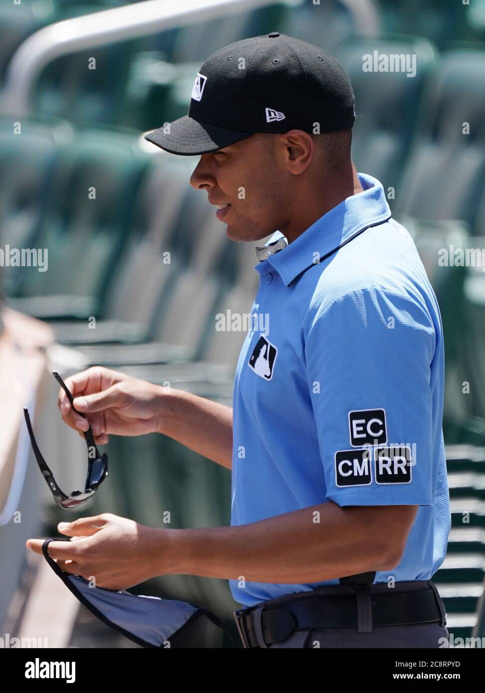 St. Louis, United States. 26th July, 2020. Major League Umpire Jeremie