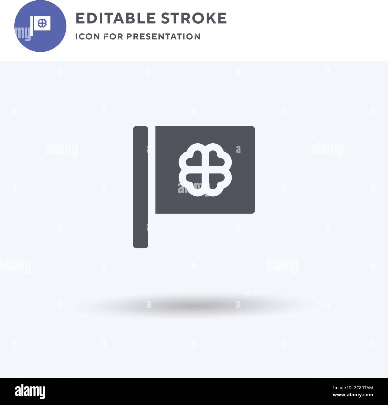 Flag icon vector, filled flat sign, solid pictogram isolated on white ...