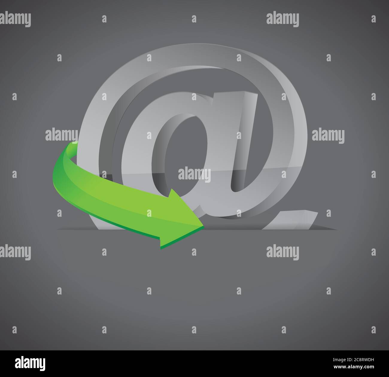 Online symbols and pocket illustration design over a grey background ...