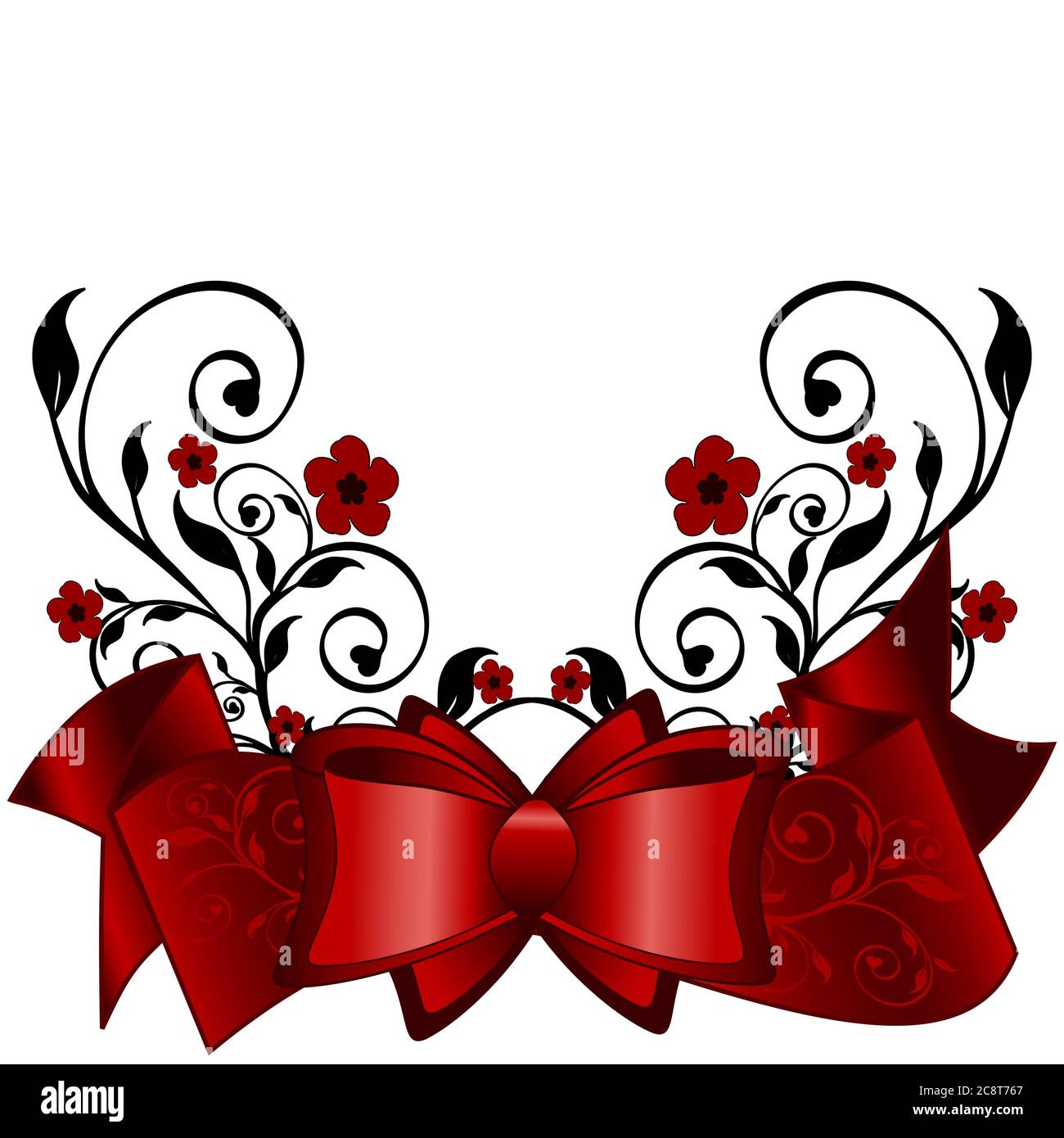 vector illustration of a greeting card Stock Vector Image & Art - Alamy