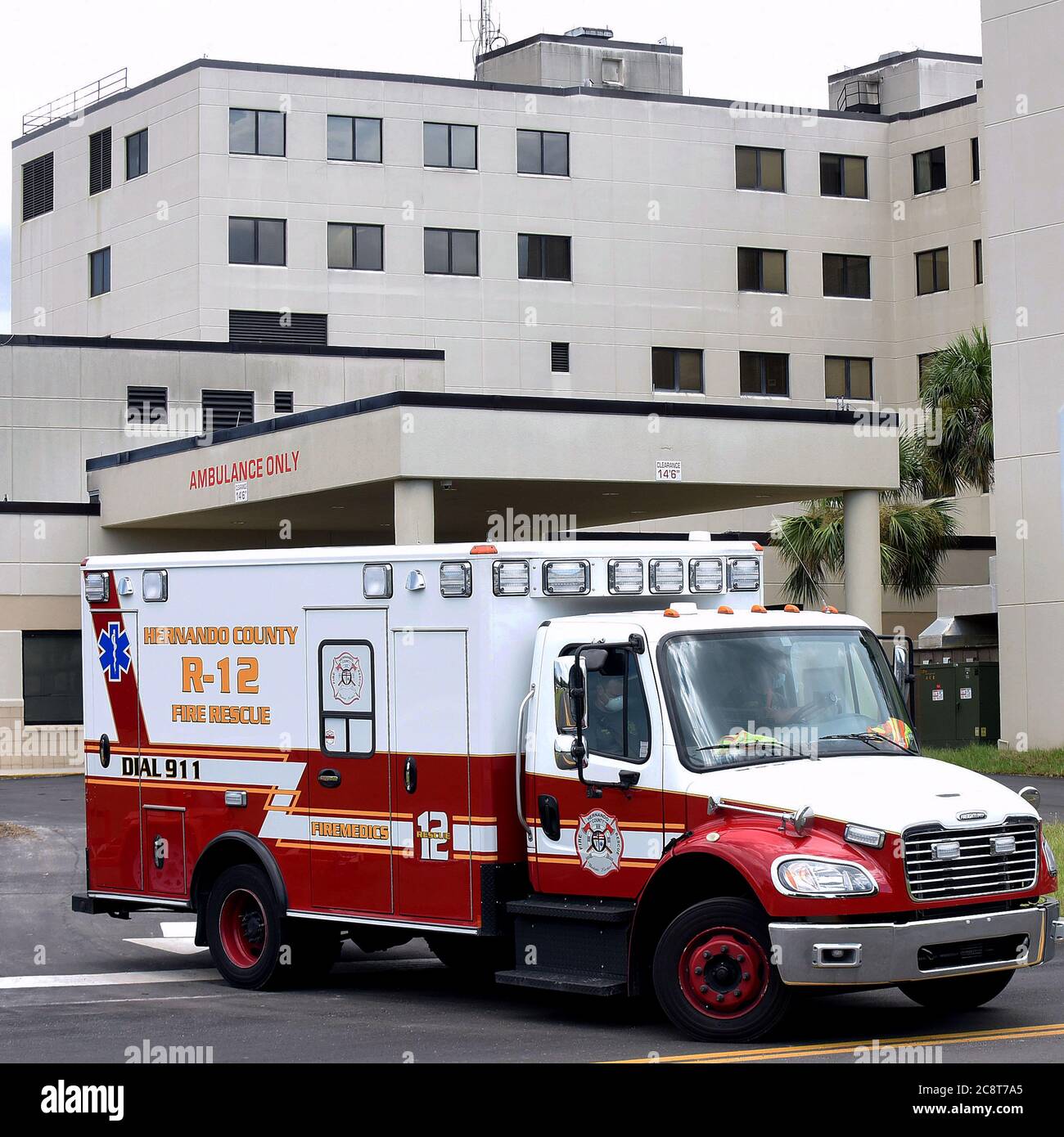 Brooksville, United States. 26th July, 2020. A Hernando County Fire