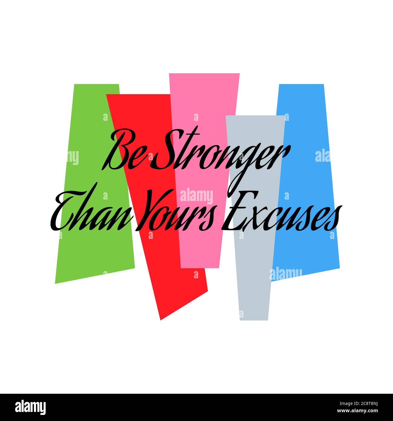 Be Stronger Than Your Strongest Excuse SVG Cut file by Creative