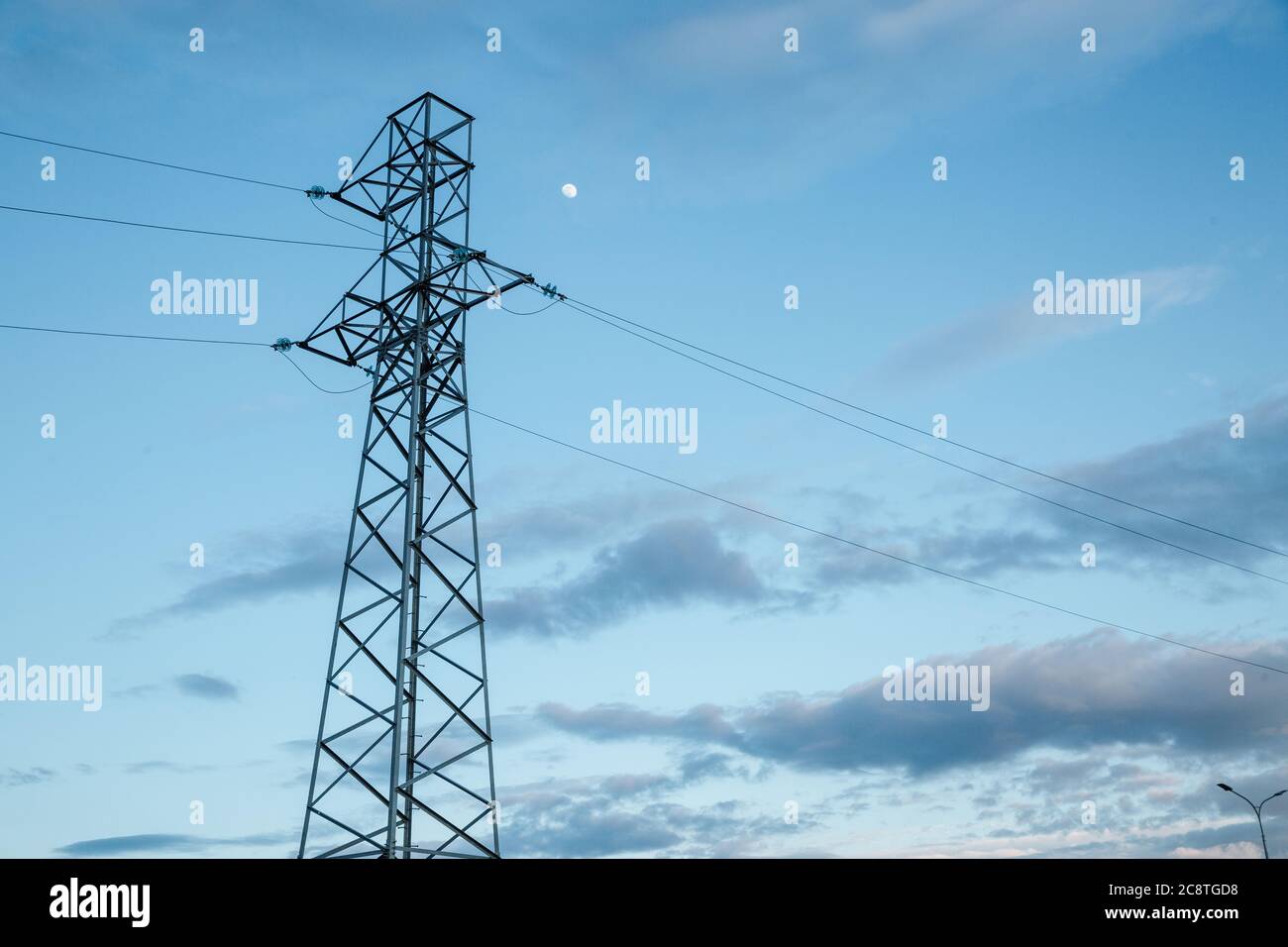 Large transmission tower hi-res stock photography and images - Alamy