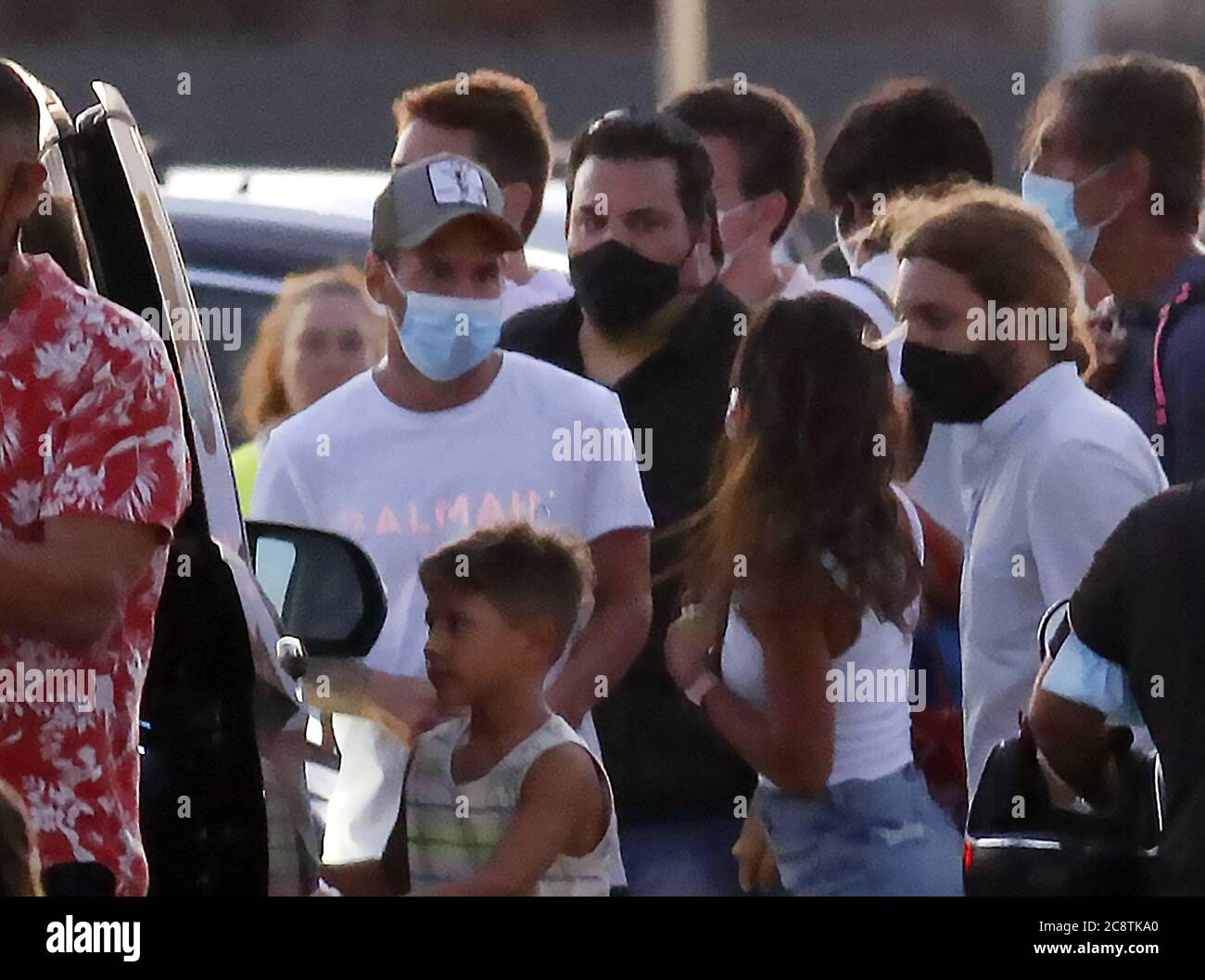 Ibiza, Spain. 27th July, 2020. Soccerplayer Leo Messi holidays in Ibiza Credit: CORDON PRESS/Alamy Live News Stock Photo