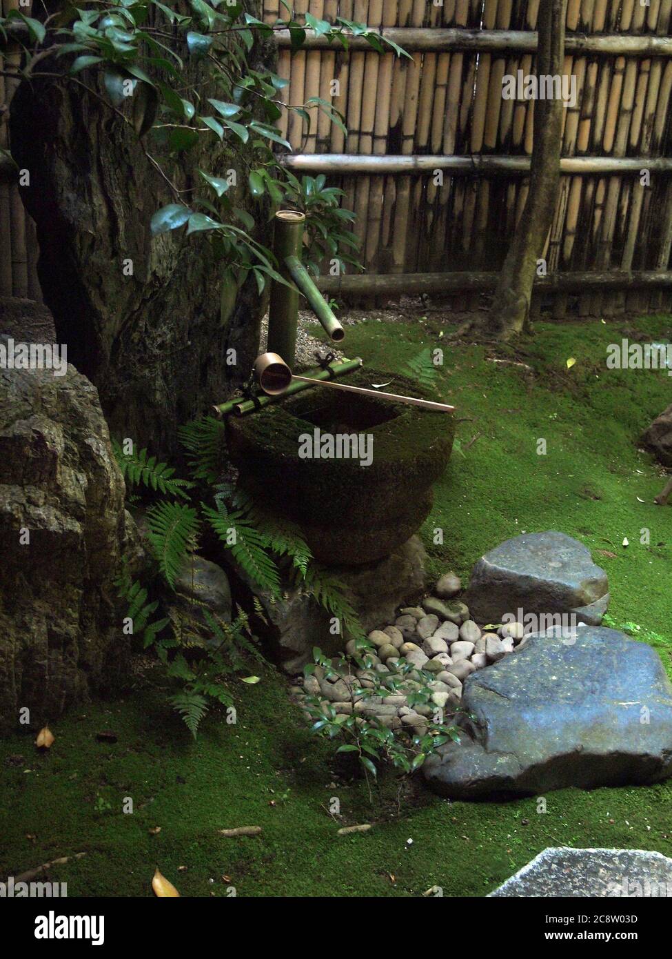 Traditional hotel (Ryokan) in the Japanese city of Kyoto.Old building