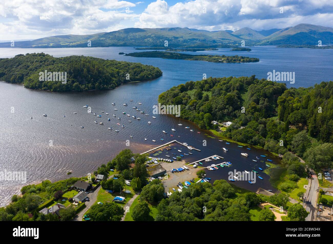 Balmaha village loch lomond hires stock photography and images Alamy
