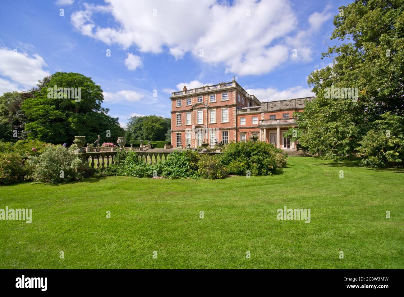 Newby Hall Southern elevation Stock Photo