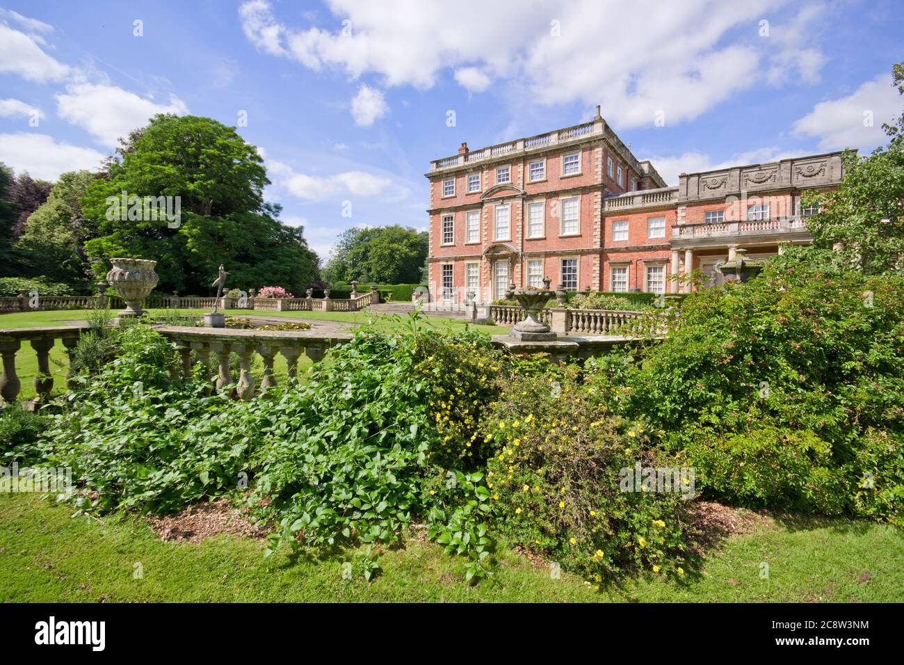 Newby Hall Southern elevation Stock Photo