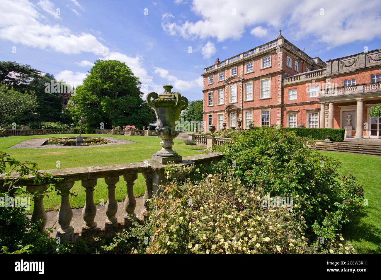 Newby Hall Southern elevation Stock Photo