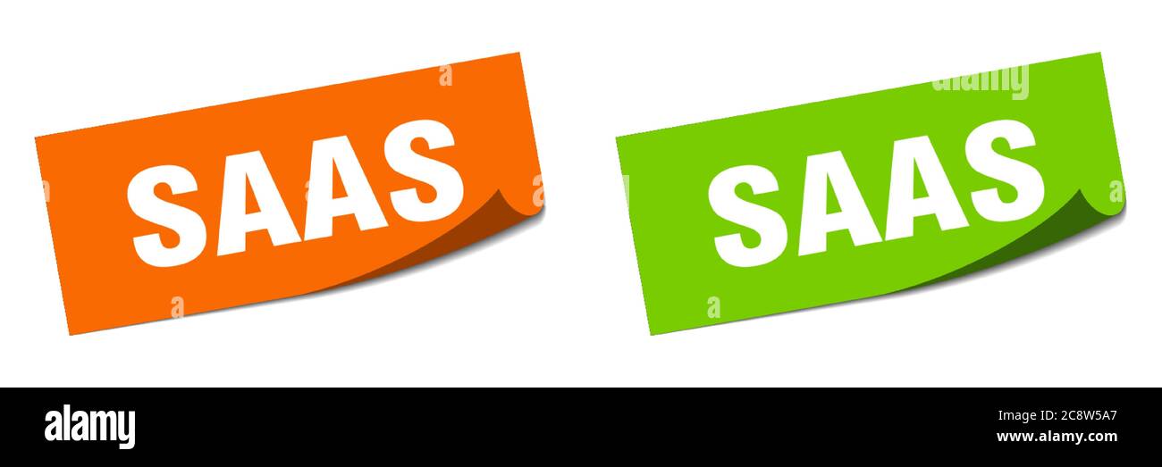 saas ribbon sign. saas vintage retro band Stock Vector Image & Art - Alamy