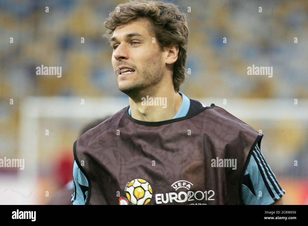 Fernando Llorente During the Euro 2012, Entrainement Team Spain on June 30, 2012 in   Stade olympique, Kiev - Photo Laurent Lairys / DPPI Stock Photo