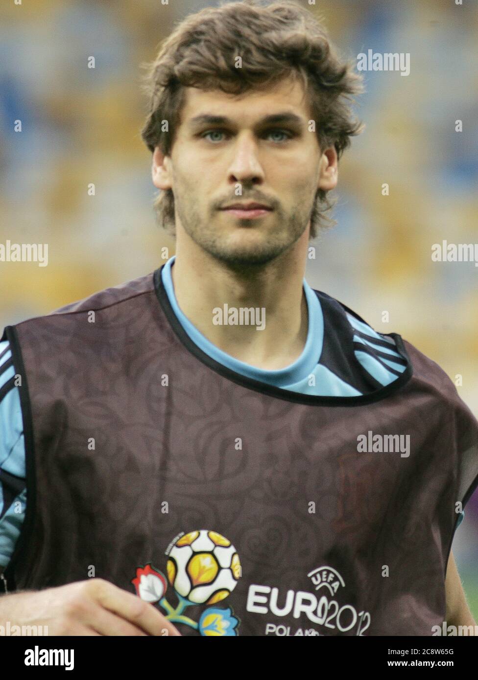 Fernando Llorente During the Euro 2012, Entrainement Team Spain on June 30, 2012 in   Stade olympique, Kiev - Photo Laurent Lairys / DPPI Stock Photo