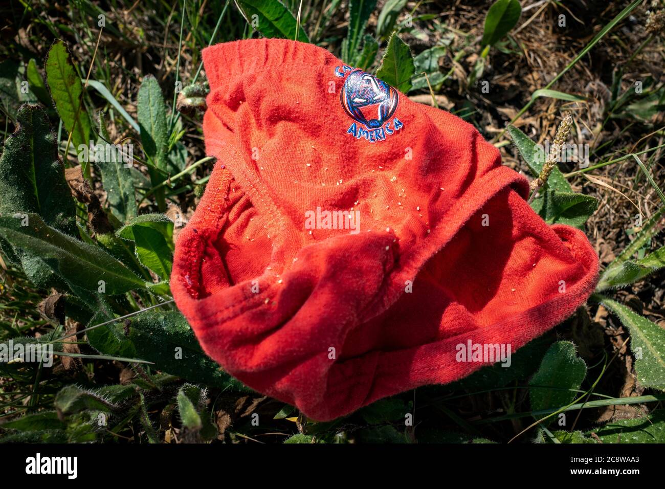 Captain america underpants hi res stock photography and images Alamy